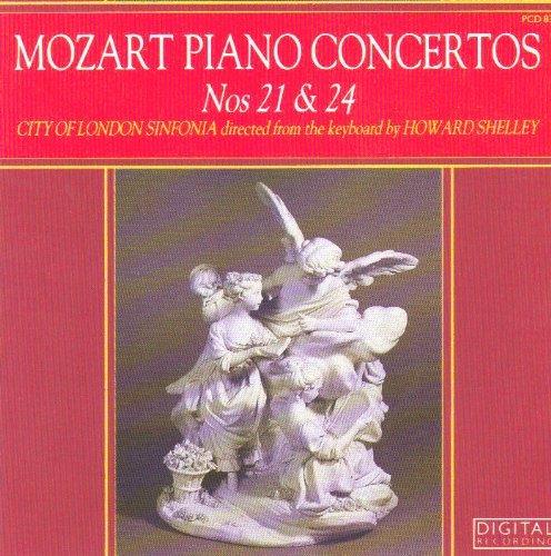 Piano Concertos Nos. 21 & 24 - CD Audio di Wolfgang Amadeus Mozart,City of London Sinfonia,Howard Shelley