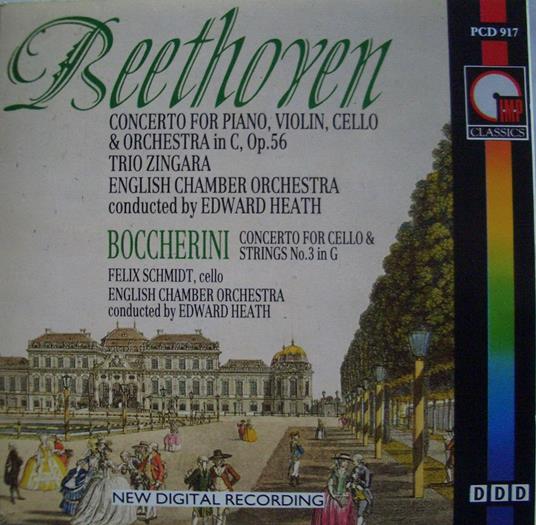 Concerto per cello n.3 G 476 in RE - CD Audio di Ludwig van Beethoven