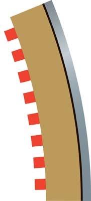 Radius 3 Curve Outer Borders 22.5O X 4