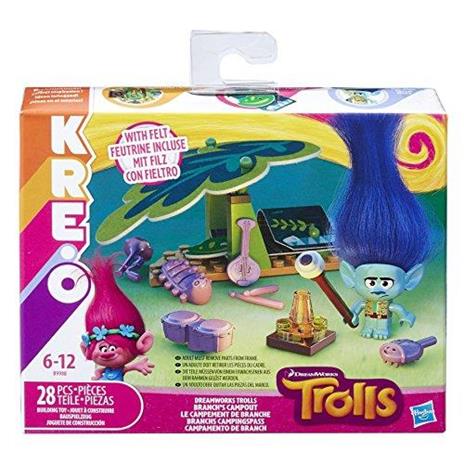 Trolls Kreo DreamWorks Poppy's Bug Adventure – Giocattolo Da Costruire Per Bambini 6-12 Anni