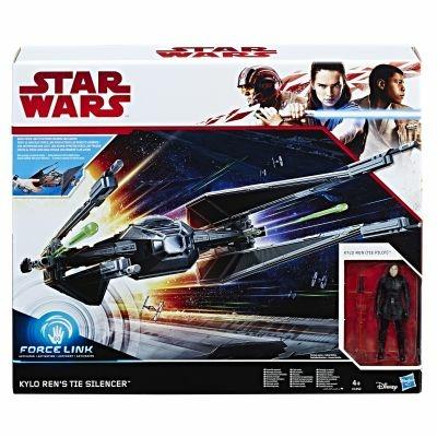 Star Wars Hasbro Kylo Ren (Pilota Tie) Personaggio con Veicolo Navicella Tie Silencer (Force Link), C1252eu4 - 3