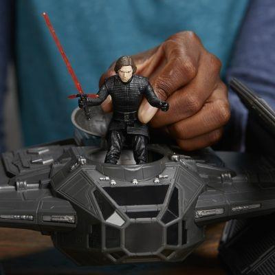 Star Wars Hasbro Kylo Ren (Pilota Tie) Personaggio con Veicolo Navicella Tie Silencer (Force Link), C1252eu4 - 5
