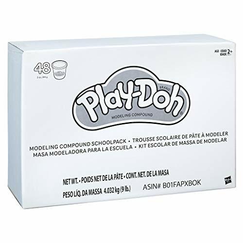 Play-Doh - Confezione Scuola, Set da 48 vasetti di pasta da modellare atossica in 8 colori - 6