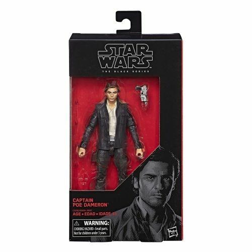 Hasbro Star Wars The Black Series - Poe Dameron Personaggio Action Figure 15cm da Collezione con Accessori , C3292ES0 - 3