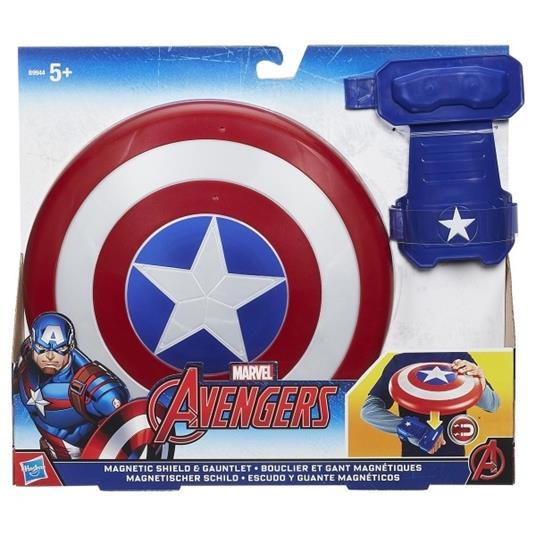 Avengers. Cap Magnetic Shield And Gauntlet