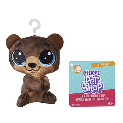 Littlest Pet Shop Clip-a-Pet Hoffman Beary Peluche 10cm Plush