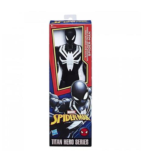 Spider-Man. Titan Hero. Black Spider-Man, Peter Parker