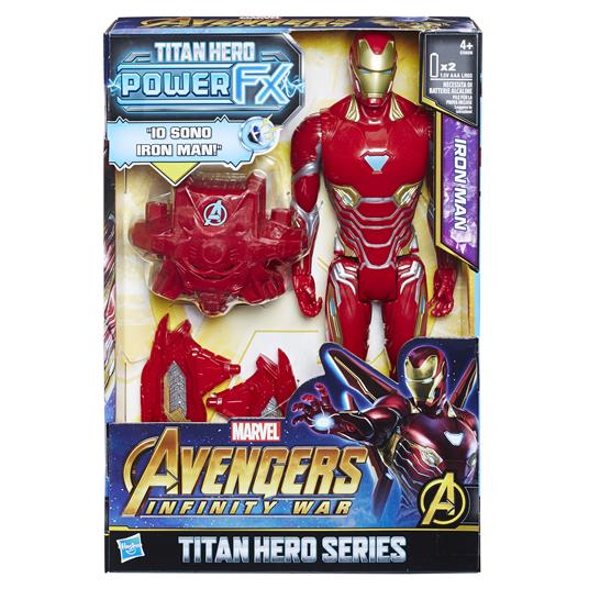 Avengers. Titan Hero. Infinity War. Iron Man con Power Pack - 9