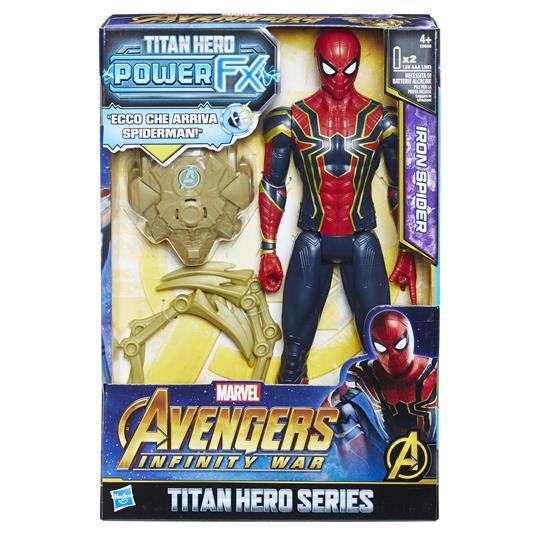 Avengers. Titan Hero. Infinity War. Iron Spider con Power Pack - 7