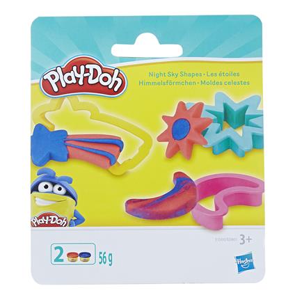 Playdoh Project Storm Night Sky Shapes