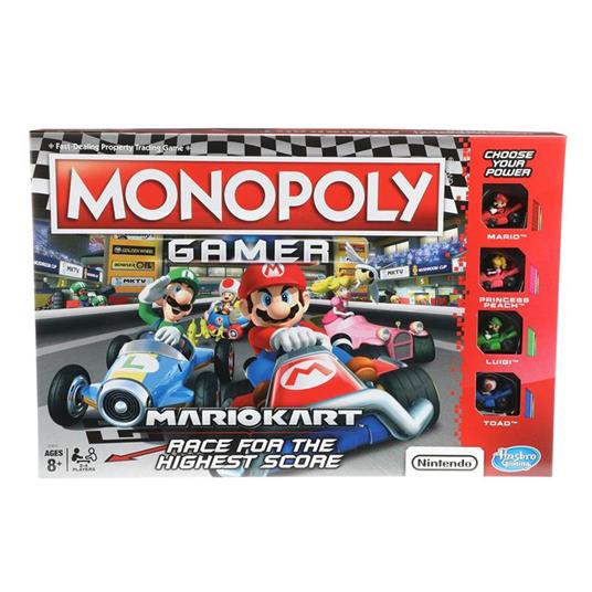 Hasbro Monopoly Gamer Mario Kart Simulazione economica Bambini e Adulti - 2