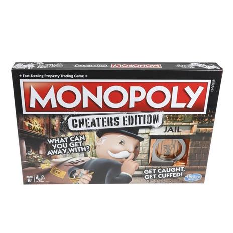 Hasbro Monopoly Cheaters Edition Simulazione economica Bambini e Adulti