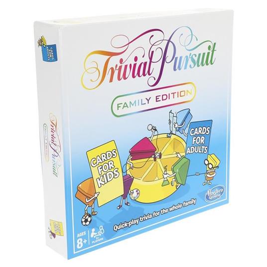 Hasbro Trivial Pursuit Family Edition Gioco Trivia Bambini e Adulti - 2