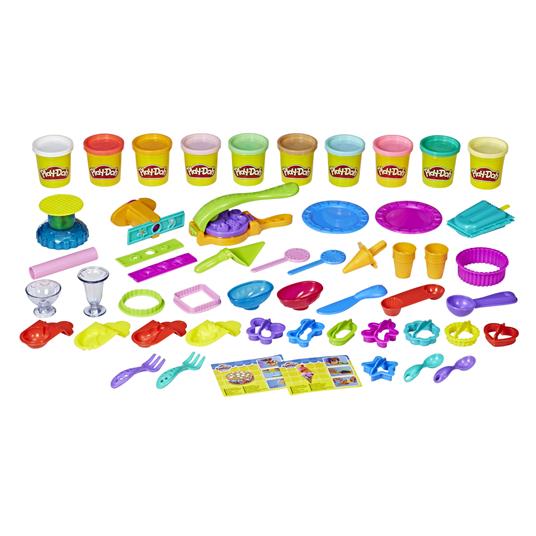Play-Doh Kitchen Creation Sweets''n Treats Dolci E Dolcetti 10 Vasetti E2412 40+Pezzi