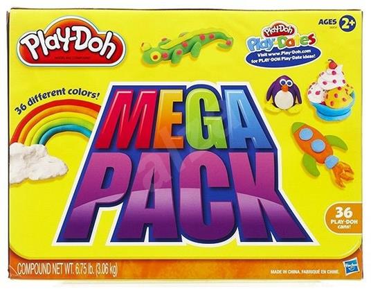Play-Doh Mega Pack da 36 Vasetti