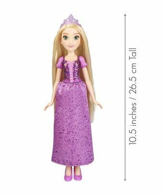 Disney Princess. Rapunzel (Fashion Doll con gonna scintillante, diadema e scarpe) - 2