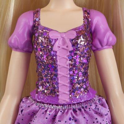 Disney Princess. Rapunzel (Fashion Doll con gonna scintillante, diadema e scarpe) - 6