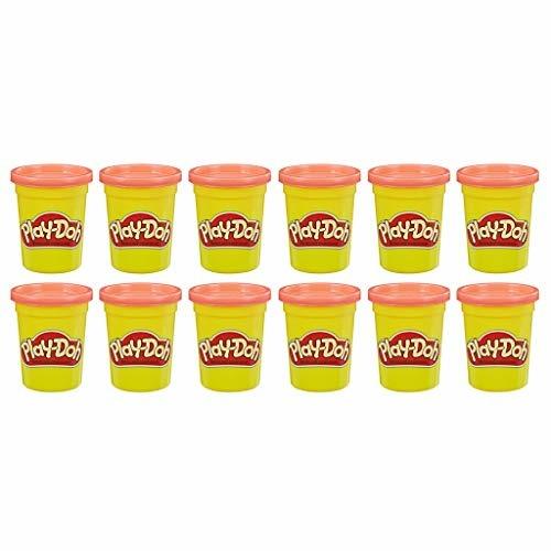 Play-Doh - 12 Vasetti Rossi di pasta da modellare