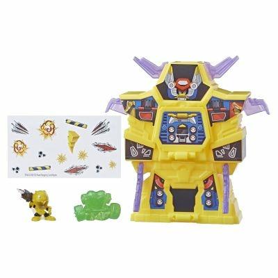 Hasbro Power Rangers-E5916EU4 Micro Morpher Zords, Multicolore, E5916EU4 - 8
