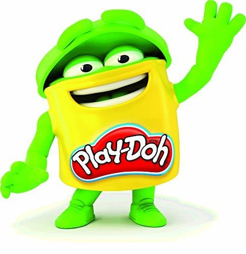 Play-Doh Play-Doh-E4828F02 Set da 12 Vasetti, Colore Verdi, E4828F02 - 4