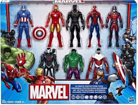 Marvel Avengers i Protettori, 8 Personaggi 10cm. - E4252 - Hasbro -  Cartoons - Giocattoli