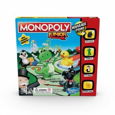 Monopoly Junior - Gioco da tavolo per bambini, versione francese - 6