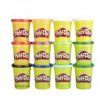 Play-Doh - Set da 12 vasetti di pasta da modellare colori invernali (peso singolo vasetto 113 gr)