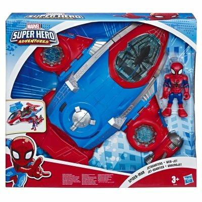 Mini Mighties Spiderman Jetquarters Hasbro - 3