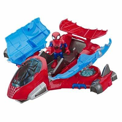 Mini Mighties Spiderman Jetquarters Hasbro - 5