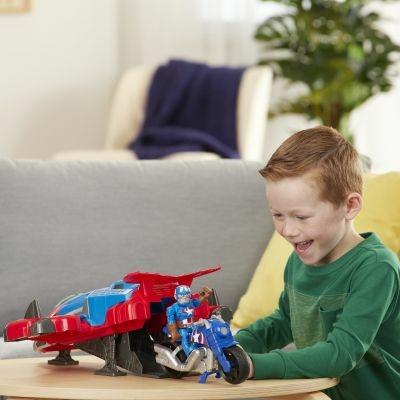 Mini Mighties Spiderman Jetquarters Hasbro - 7