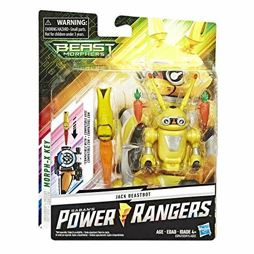 Power Rangers 6In Bmr Jax Beastbot Figure