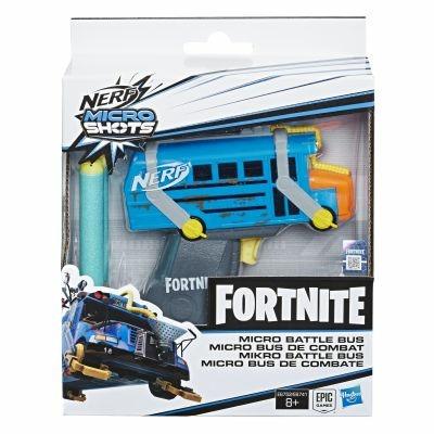 Hasbro Nerf Fortnite Microshots Blaster Micro Battle Bus - 3