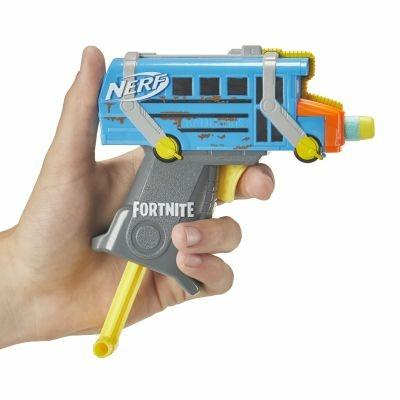 Hasbro Nerf Fortnite Microshots Blaster Micro Battle Bus - 7