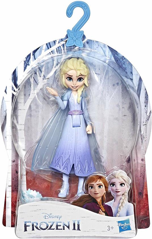 Frozen 2. Elsa (bambola con mantello rimovibile, ispirata al film