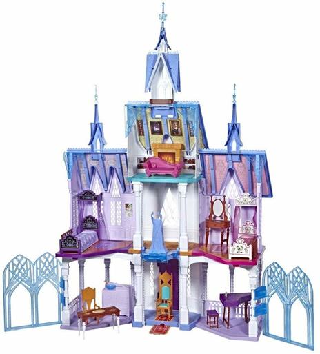 Frozen 2. Castello di Arendelle deluxe (Castello con luci, terrazzo mobile e suoni alto 1.5m, ispirato al film Disney Frozen 2) - 3