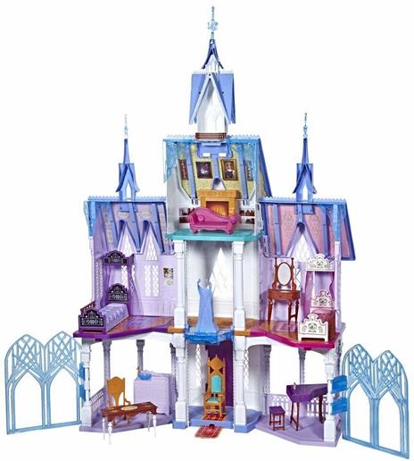 Frozen 2. Castello di Arendelle deluxe (Castello con luci, terrazzo mobile e suoni alto 1.5m, ispirato al film Disney Frozen 2) - 4