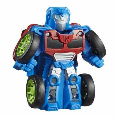 Transformers - Mini Bot Racers (Playskool Heroes Rescue Bots Academy, Auto Giocattolo trasformabile da 5 cm) - 4