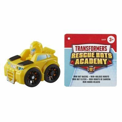 Transformers - Mini Bot Racers (Playskool Heroes Rescue Bots Academy, Auto Giocattolo trasformabile da 5 cm) - 9