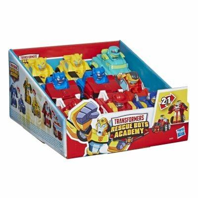 Transformers - Mini Bot Racers (Playskool Heroes Rescue Bots Academy, Auto Giocattolo trasformabile da 5 cm) - 10