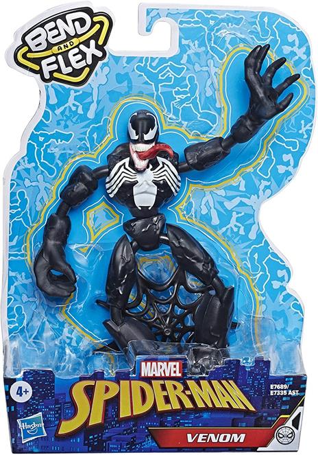 Spider-Man. Venom Bend and Flex (Action Figure Flessibile 15cm)