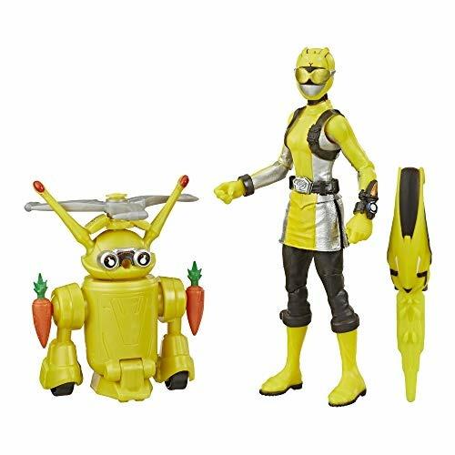 Power Rangers Yellow Ranger And Jax 15cm