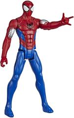Spider-Man Personaggio Titan Hero 30 Cm Web Warriors Armored Spider Man