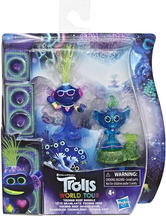 Trolls Small Dolls 2 Bobble Techno