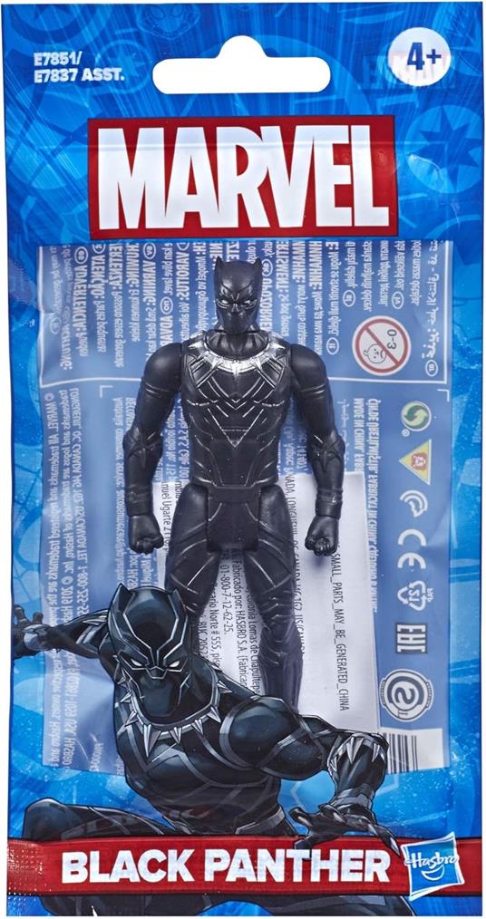 Personaggio 9 Cm Marvel  E7837 - E7851_Black_Panther - 2
