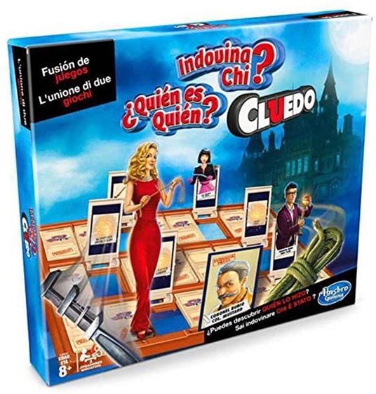 Hasbro Gioco Cluedo Quien es Quien es Quien