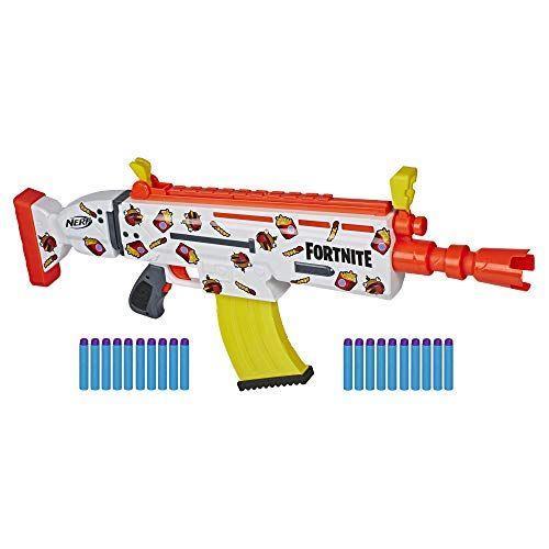 Hasbro Nerf AR Skin Fortnite Blaster con Dardi E7512F02