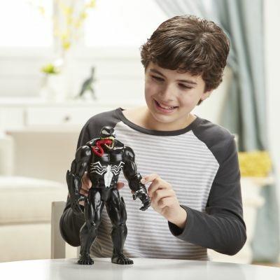 Spider-Man Venom Personaggio Titan Hero 30cm Deluxe - 4