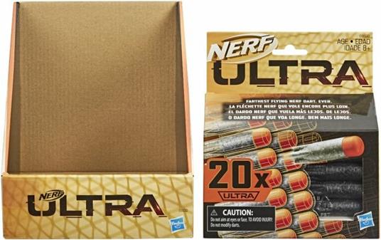 Nerf Ultra - Confezione di ricarica da 20 dardi Nerf Ultra (compatibili solo con i blaster Nerf Ultra) - 5