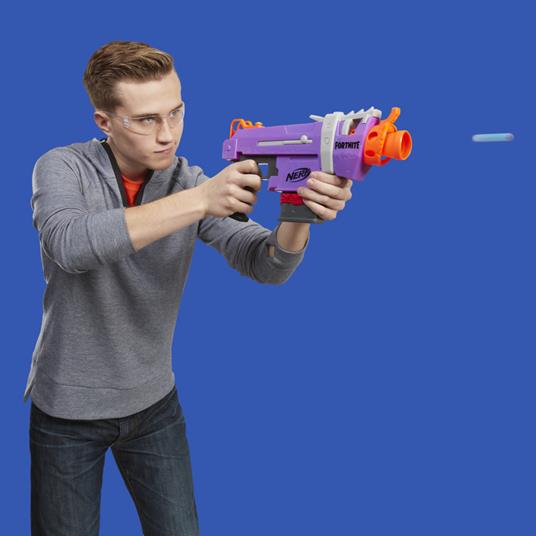 Blaster Nerf Fortnite Insightful, Motorizzato, Caricatore 10 Colpi, Con 10 Dardi Elite