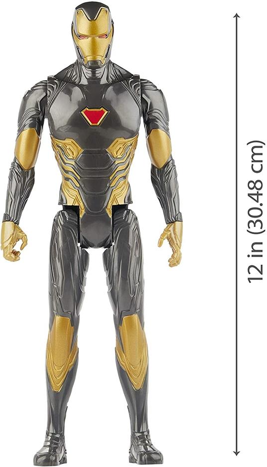 Avengers Titan Hero personaggio 30 cm blk gold Iron Man - 3